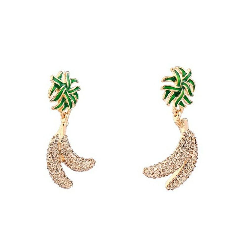 Fruitarian inspired Banana earrings